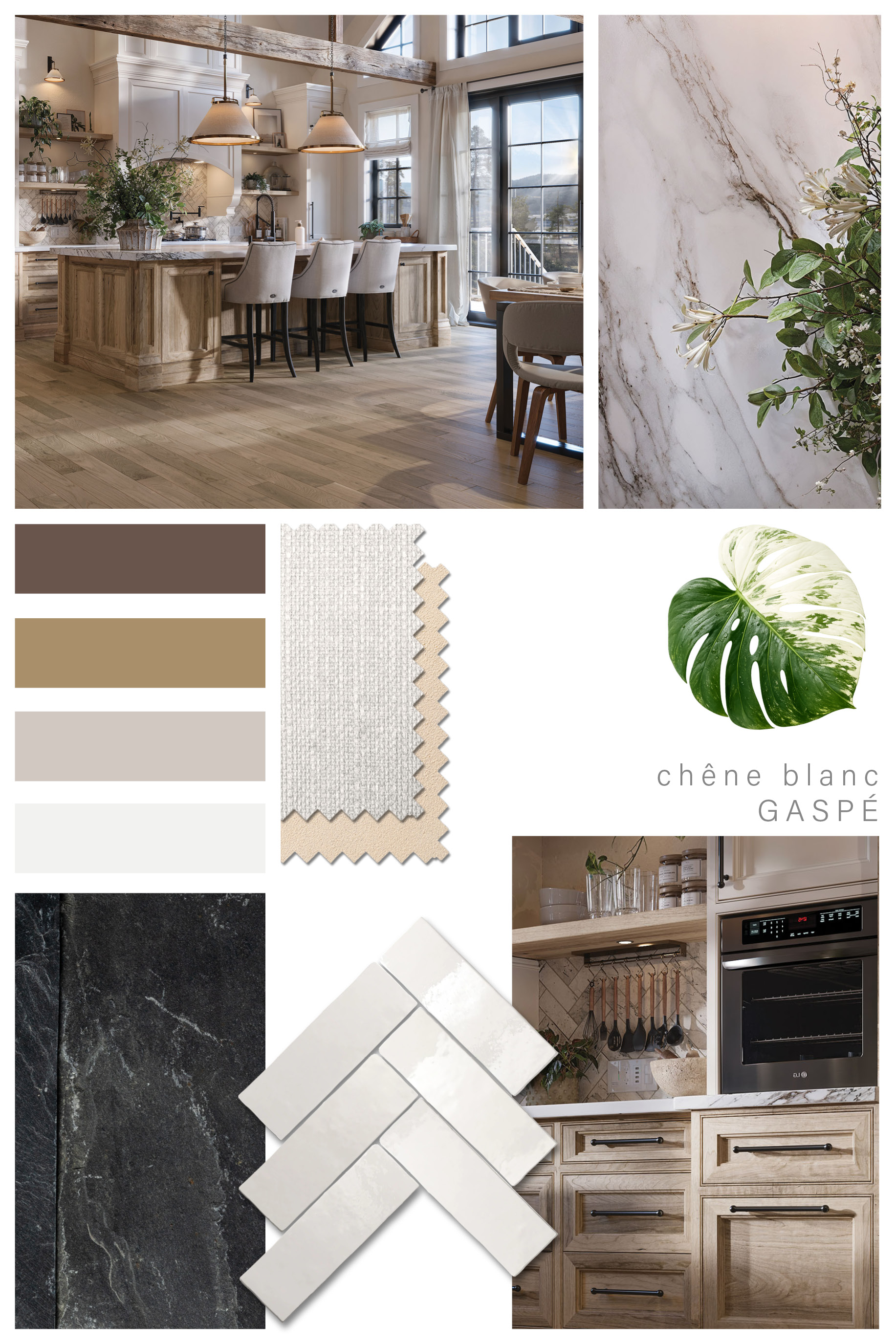 Gaspé, chêne blanc | Planchers pG