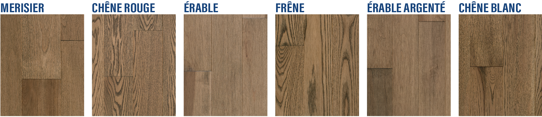 Essences de bois offertes | Quietude